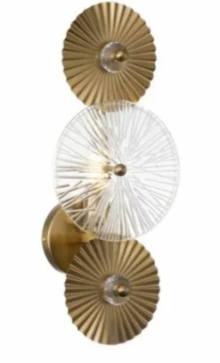 Richmond Interiors Wandlamp Aidan Brushed Goud Discount