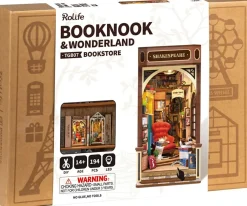 Robotime Houten Bouwpakket Book Nook Shakespeare's Bookstore
