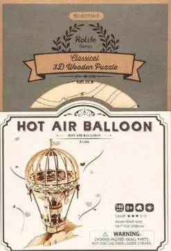 Robotime Houten Bouwpakket Hot Air Ballon Sale