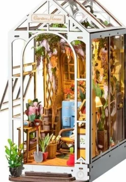 Robotime Houten Bouwpakket Book Nook Garden House Outlet