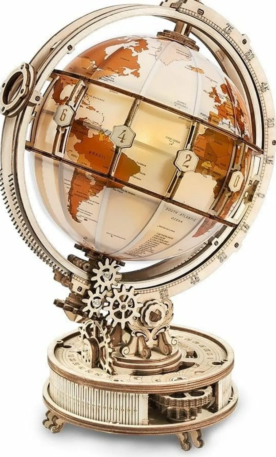 Robotime Houten puzzel Luminous Globe Clearance