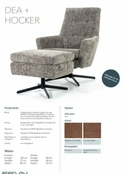 Sevn Fauteuil Dea - in vele kleuren verkrijgbaar Hot