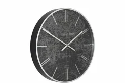 Thomas Kent Klok World Traveller S zwart - Ø53CM Outlet
