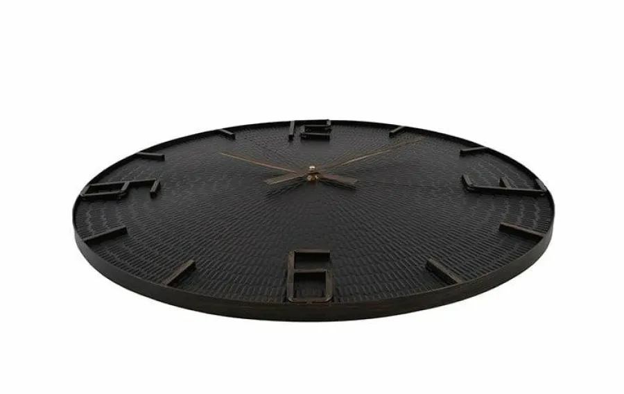 Thomas Kent Wandklok Winton M zwart - Ø60CM Discount
