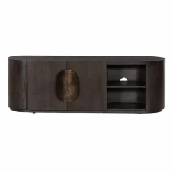 Tower Living Allure TV-meubel donkerbruin 150 cm New