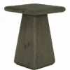 Tower Living Asti Bijzettafel vierkant olijfbruin 40 cm