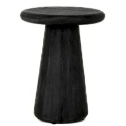 Tower Living Asti Bijzettafel rond zwart 40 cm Best