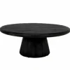Tower Living Asti Salontafel rond zwart 90 cm