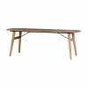 Tower Living Aura Eetkamertafel naturel 200 cm Hot