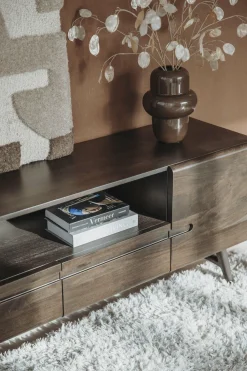 Tower Living Aura TV-meubel espresso 210 cm Outlet