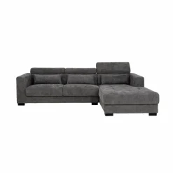 Tower Living Bank Brighton - 3 zits + Chaise Longue Rechts - licht grijs 19 Hot