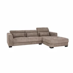 Tower Living Bank Brighton - 3 zits + Chaise Longue Rechts - Taupe 17 Sale