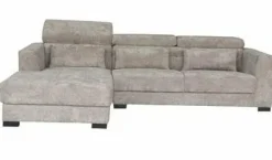 Tower Living Bank Brighton - 3 zits + Chaise Longue Links - Taupe 17 Discount