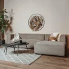 Tower Living Bank Glasgow 2,5 zits met chaise longue Discount