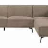 Tower Living Bank Leeds - 2,5 zits + ottomane Rechts - City 453 Mosgroen / grijs Discount