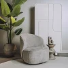 Tower Living Belvi Fauteuil - fabric AJ3019-11 Beige (draaibaar) Discount