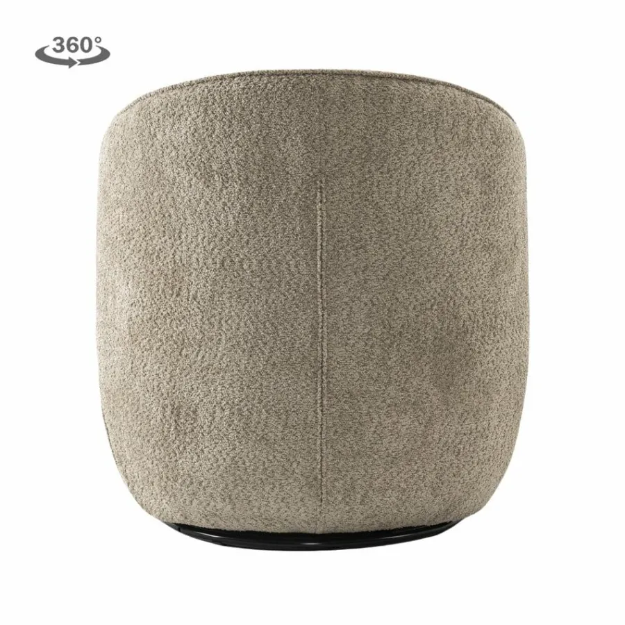Tower Living Belvi Fauteuil - fabric AJ3019-11 Beige (draaibaar) Discount