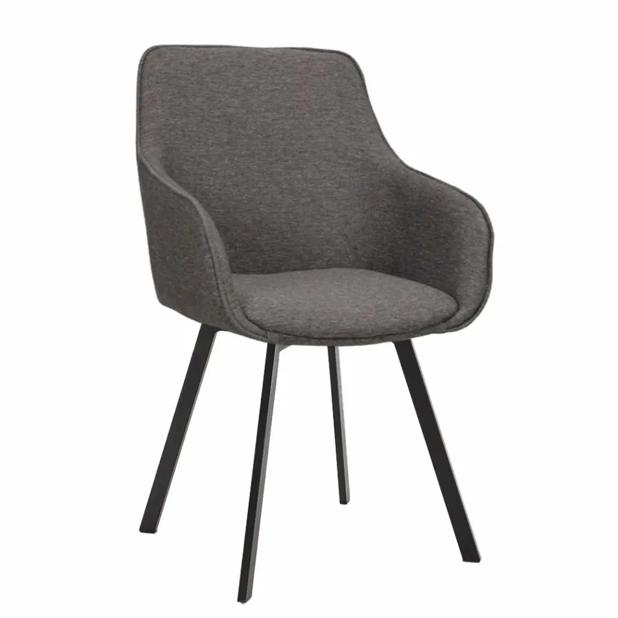 Tower Living Borgo Armstoel - Bjorn 19 antracite (draaibaar) Clearance