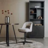Tower Living Caldes Barstoel - fabric Ted 24 off-white (draaibaar) Discount