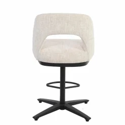 Tower Living Caldes Barstoel - fabric Ted 24 off-white (draaibaar) Discount