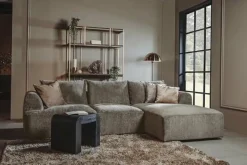 Tower Living Canterbury 2 5-AL + Chaise R - Mona 120 Taupe Hot