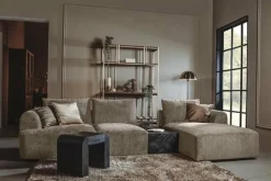 Tower Living Canterbury 2 5-AL + Chaise R - Mona 120 Taupe Hot