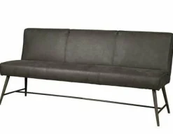 Tower Living Eetkamerbank Belmonte 155 cm of 185 cm - Grijs, groen en cognac Best