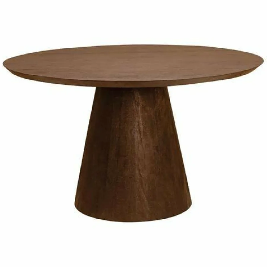 Tower Living Eettafel Premana rond - 150x150 – bruin Hot