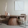 Tower Living Eettafel Premana ovaal - 220x120 – bruin Online