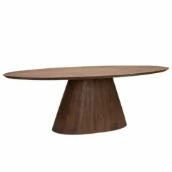 Tower Living Eettafel Premana ovaal - 220x120 – bruin Online
