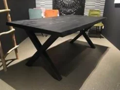 Tower Living Eettafel Xara Live edge blank of zwart - diverse afmetingen Online