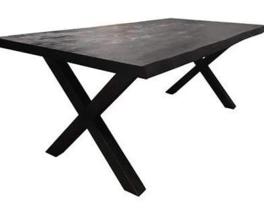 Tower Living Eettafel Xara Live edge blank of zwart - diverse afmetingen Online