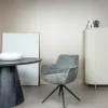 Tower Living Eettafelstoel Fondo draaistoel Mona 120 taupe Discount