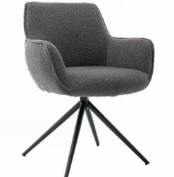 Tower Living Eettafelstoel Fondo draaistoel Mona 464 grijs Clearance
