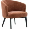 Tower Living Fauteuil Albi - stof Nature 500 koper