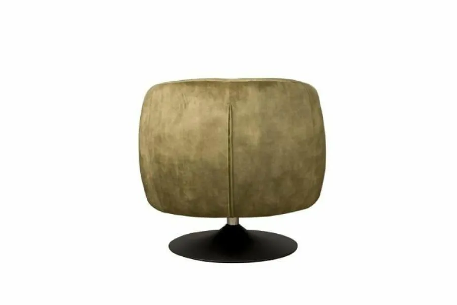 Tower Living Fauteuil Barga - groen velvet showroommodel Sale