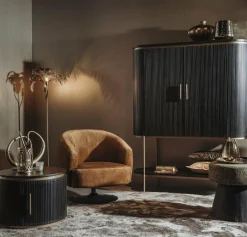 Tower Living Fauteuil Barga - groen, goud en grijs Sale