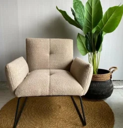 Tower Living Fauteuil Dante Teddy - Diverse kleuren Online