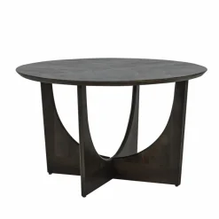 Tower Living Fermo Eetkamertafel rond olijfbruin 130 cm Discount