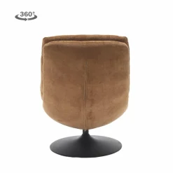 Tower Living Marano Fauteuil - Harmony 56 caramel brown (draaibaar) Sale