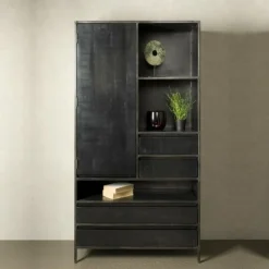 Tower Living Opbergkast Paterno Mango zwart New