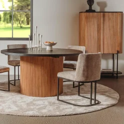 Tower Living Palazzo Eetkamertafel rond 130 cm Discount