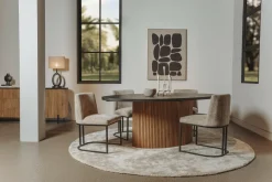 Tower Living Palazzo Eetkamertafel ovaal 200 cm Outlet