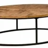 Tower Living Salontafel ovaal Viola mango 135x75x40 – naturel Discount
