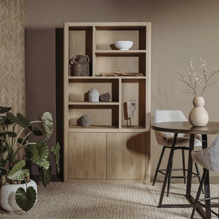 Tower Living Tenna Boekenkast naturel 120 cm Best