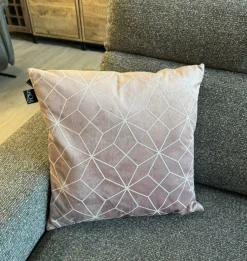Unique Living Kussen Cilou 45x45cm - oud roze Sale