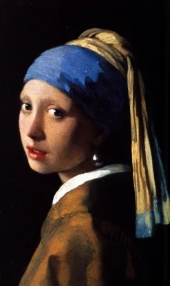 Wandkraft Girl with a Pearl Earring by Johannes Vermeer Hot