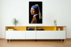 Wandkraft Girl with a Pearl Earring by Johannes Vermeer Hot