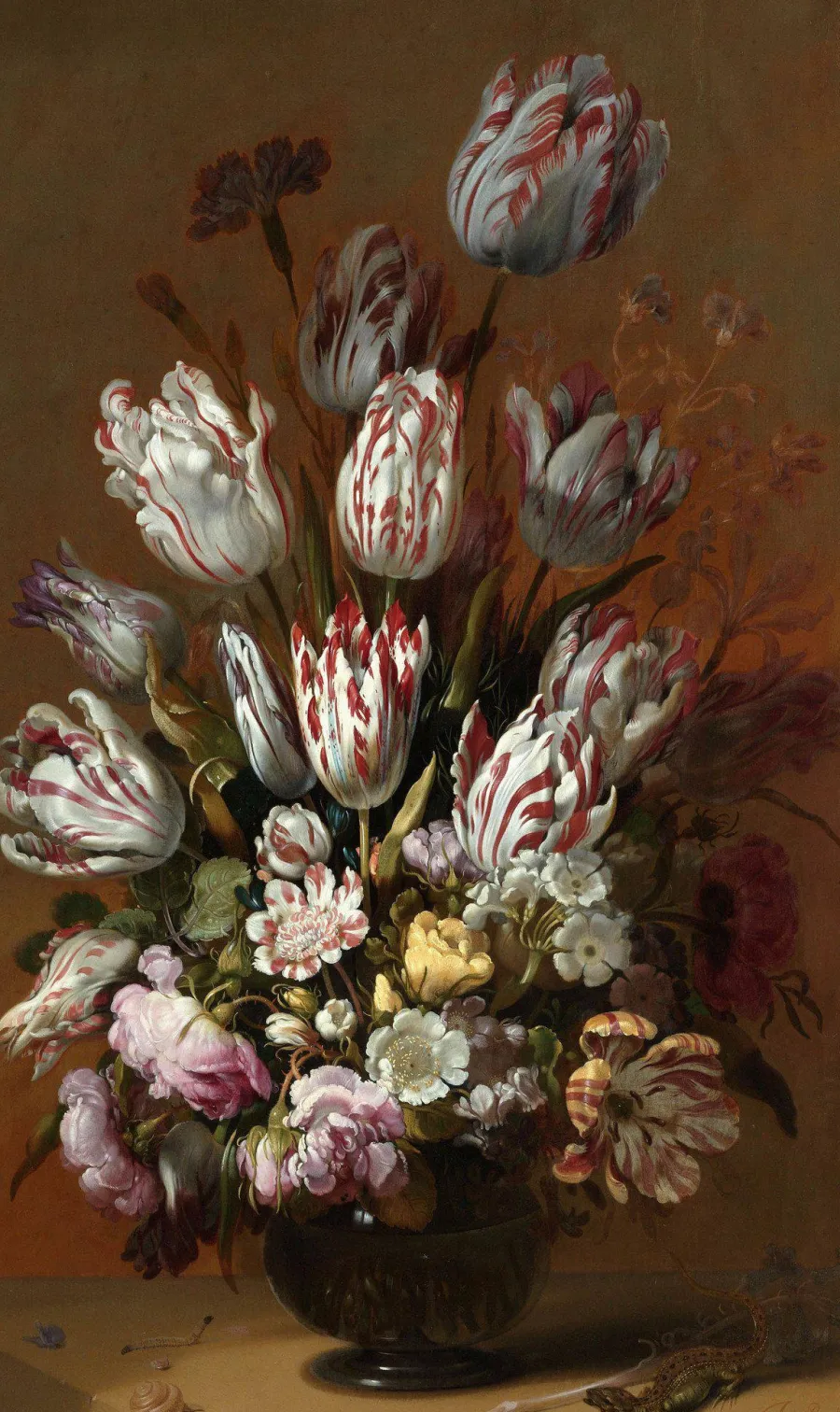 Wandkraft Still life with flowers by Hans Bollongier Sale