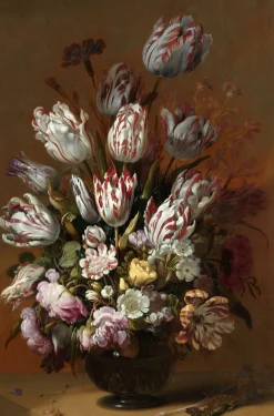 Wandkraft Still life with flowers by Hans Bollongier Sale